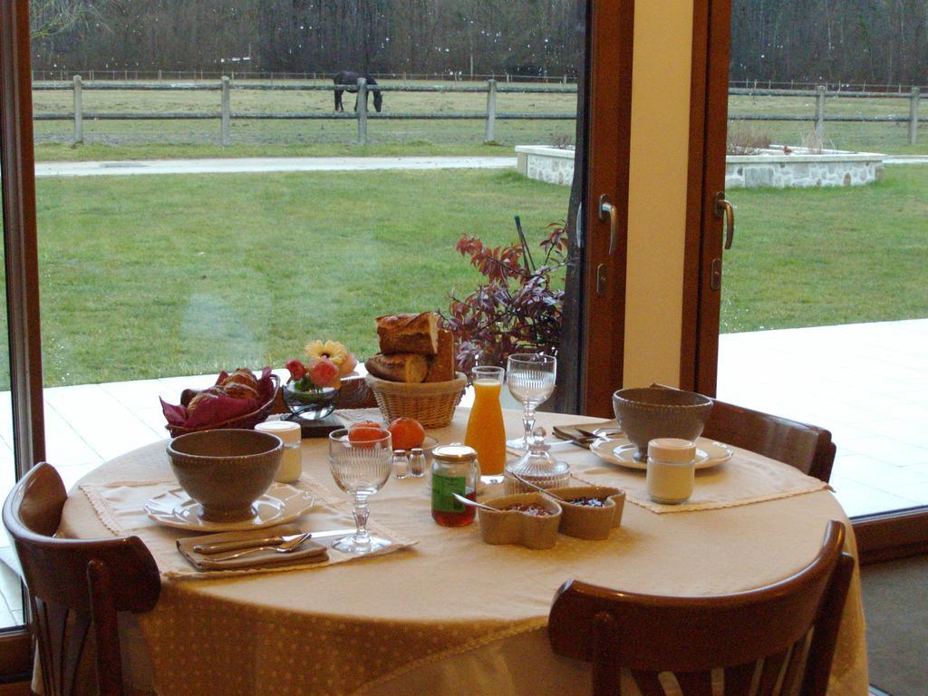 Chambres Et Table D'Hotes Les Machetieres Ланже Экстерьер фото